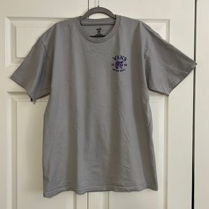 Vans L gray graphic design t-shirt. Never worn.